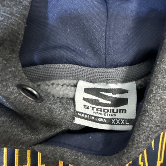 California Golden Bears Hoodie Men 3X Gray Hoodie Sweatshirt Pullover NCAA - Picture 13 of 15